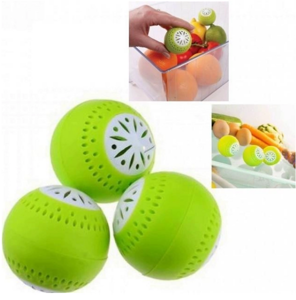 Кульки в холодильник 3 шт для видалення запаху Fridge Balls 1112 фото
